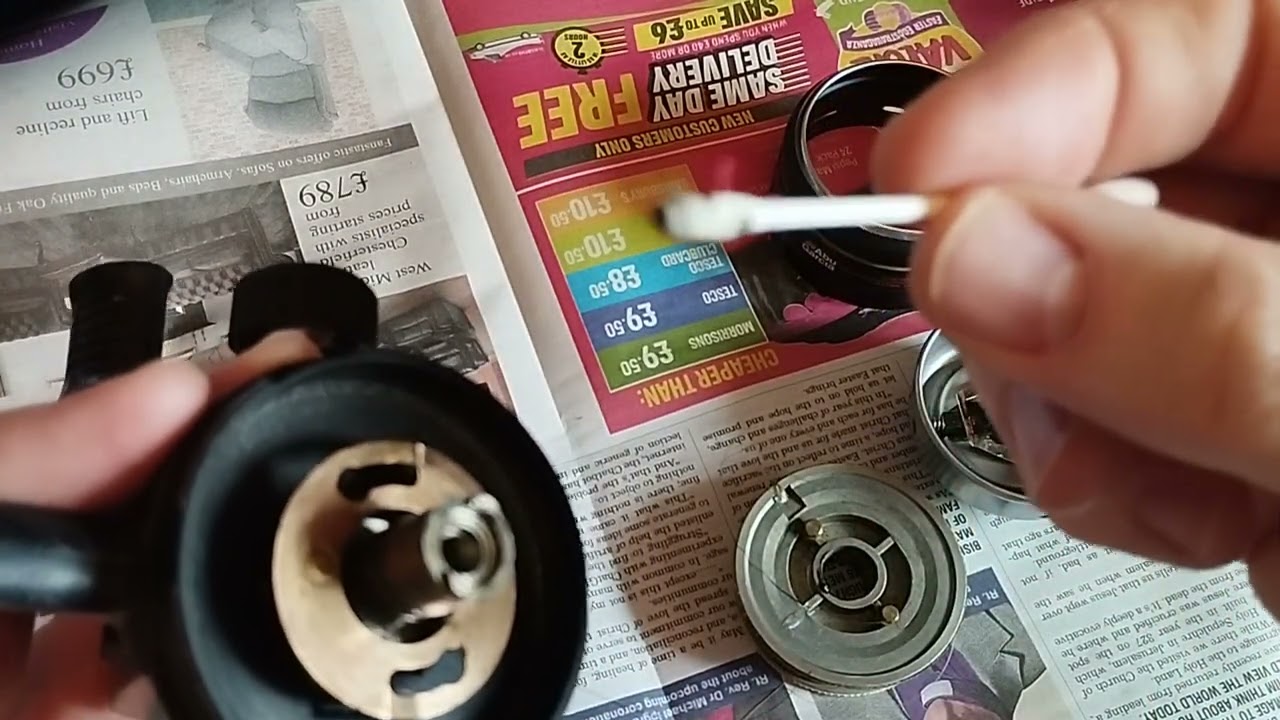 Abu Garcia 1044 Syncro Match Closed Face reel - take apart & service