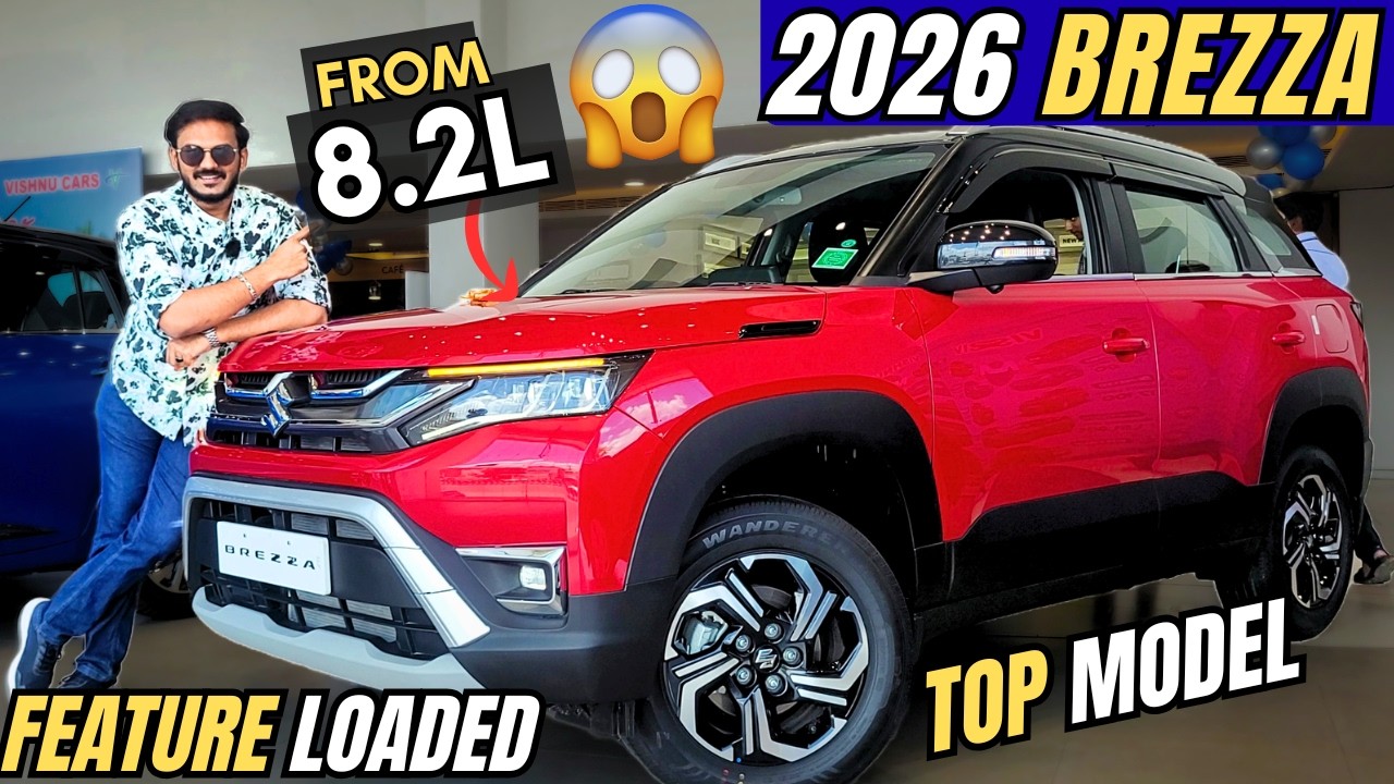BYE BYE CRETA?😱🔥BREZZA 2026 NEW MODEL😍 Brezza 2026 Top Model🔥 New Brezza 2026 Model😍 Brezza 2026