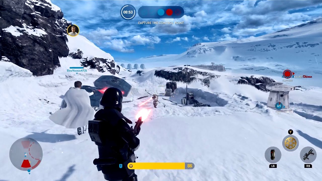 Star Wars Battlefront: Hoth Supremacy Gameplay (No Commentary)