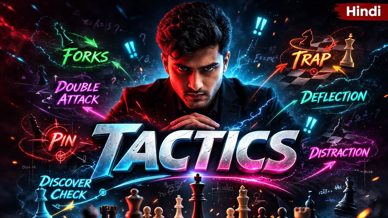 TACTICS IN CHESS | CALCULATE TACTICS 