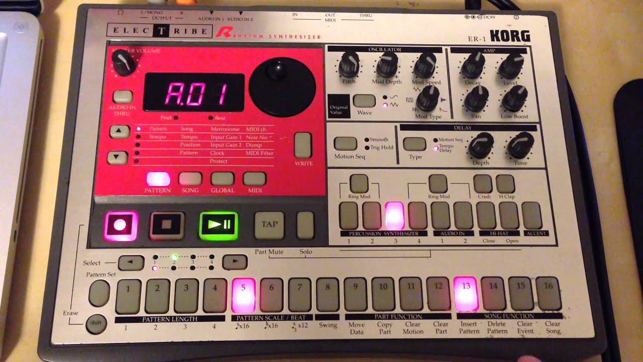 Korg Electribe ER-1 Rhythm Synthesizer MKI