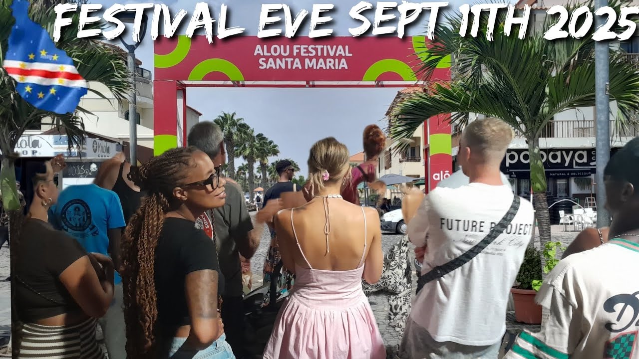 SAL ISLAND 🏝 CAPE VERDE FESTIVAL EVE 💃 CAPEVERDEANS ABROAD ALL OVER THE PLACE