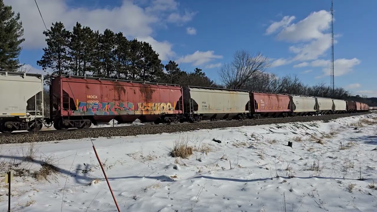 CPKC 647 West at Wisconsin Dells Wisconsin 