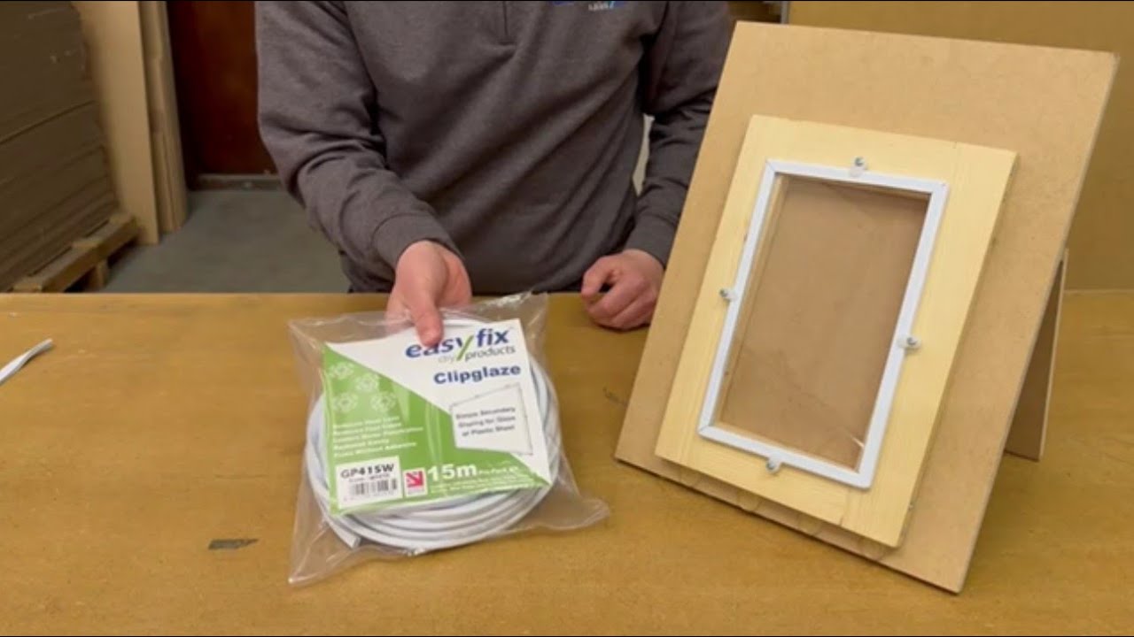 Easyfix DIY screw secured Secondary Glazing insulation