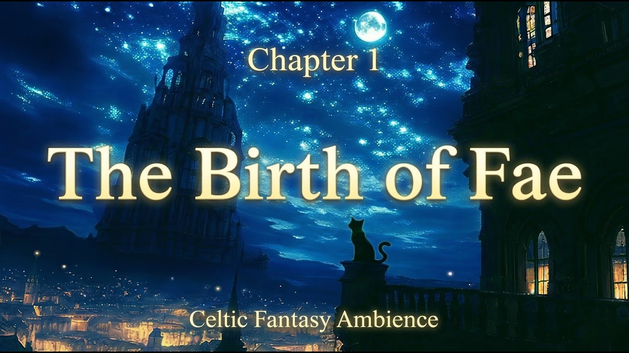 Fae’s Journey – Chapter 1 | A Black Cat’s Beginning (Fantasy Ambient Music)