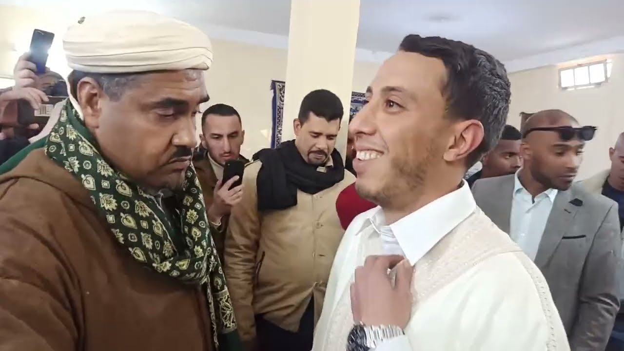 تلباس العريس من دار العرسان بالزاوية التجانية تماسين العريس التجاني سيد علي - ولاية تقرت