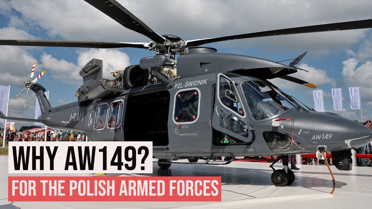 Раскрыто! Почему Польша предпочитает вертолёты AgustaWestland AW149 для польских вооружённых сил