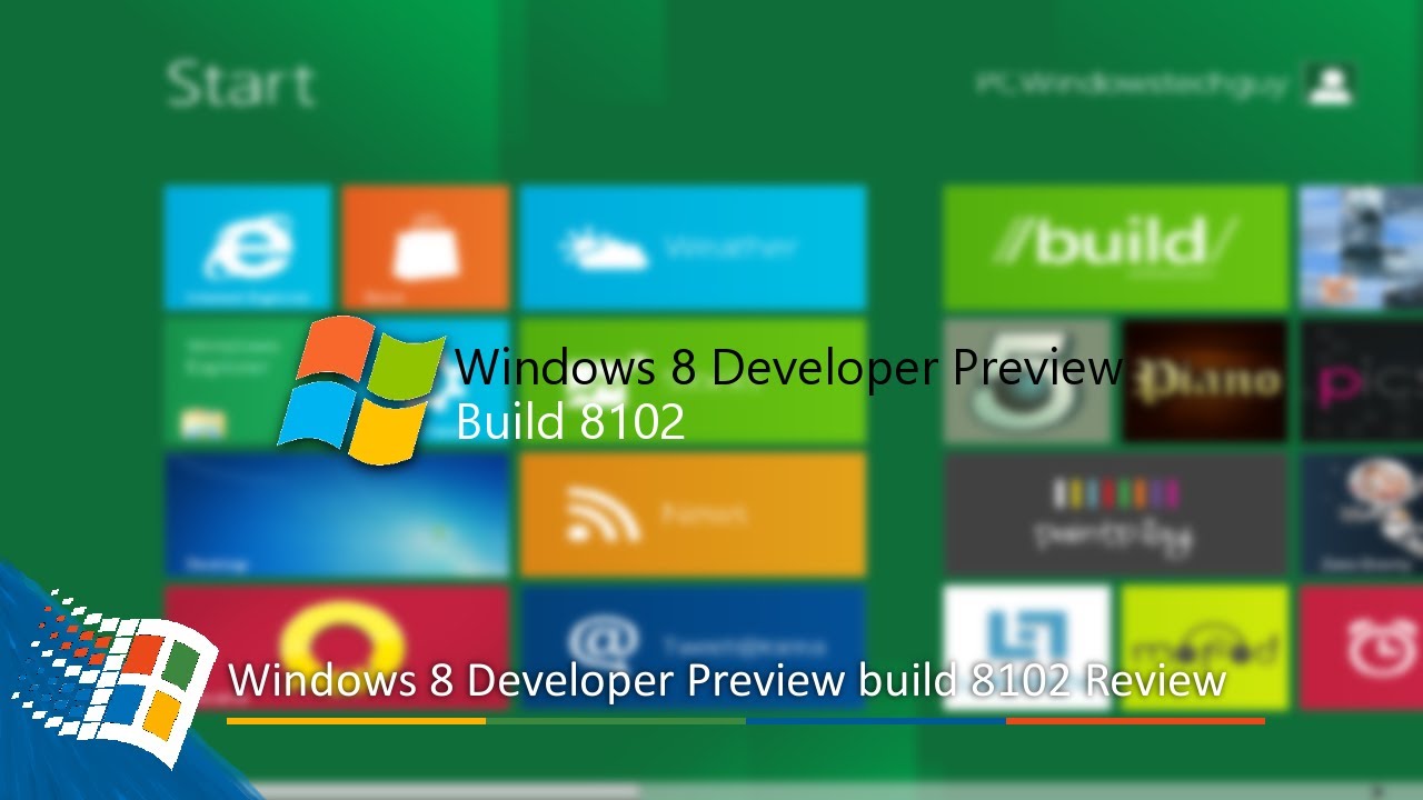 Windows 8 Developer Preview build 8102 Review