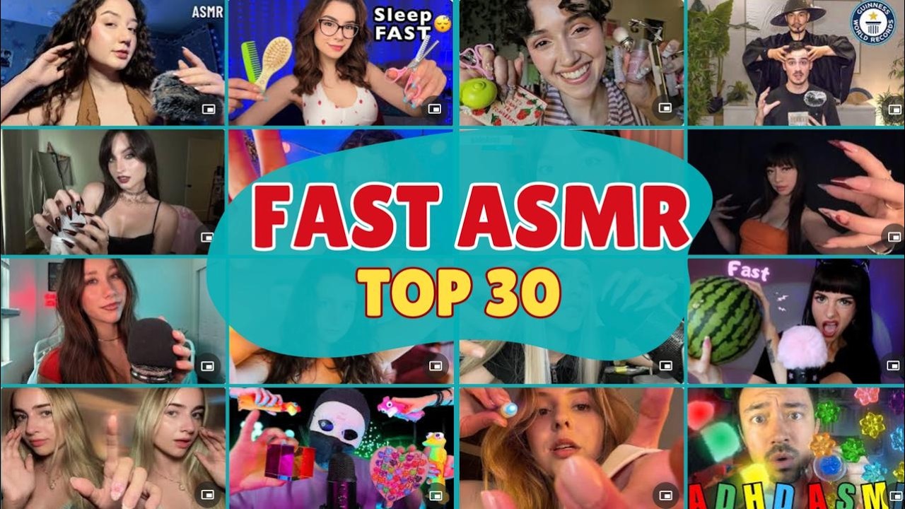 ASMR FAST and AGRESSIVE 🔥 Best 30 ASMRtists in June