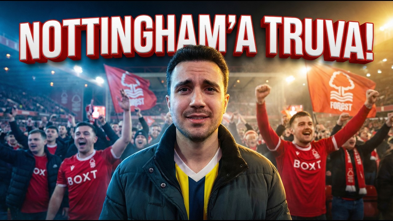 Nottingham Taraftarlarıyla Fenerbahçe Maçını İzledim! | İngiltere'de Avrupa Ligi Gecesi