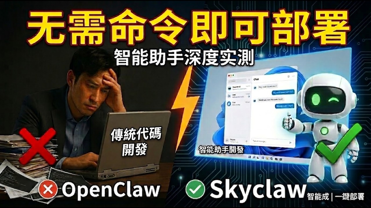 🚀非技术小白也能轻松上手！Skyclaw云端AI助理实测：自动开发网站、定时抓取数据、生成竞品报告，无需任何命令告别OpenClaw复杂配置！支持接入WhatsApp+Telegram+Discord