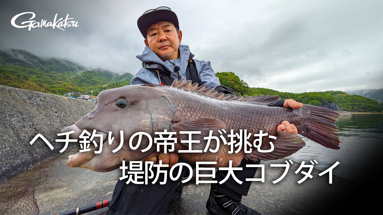 瀬戸内のコブダイにヘチ釣りの帝王が挑む【ヘチ釣り】【堤防釣り】【G WORLD #43】
