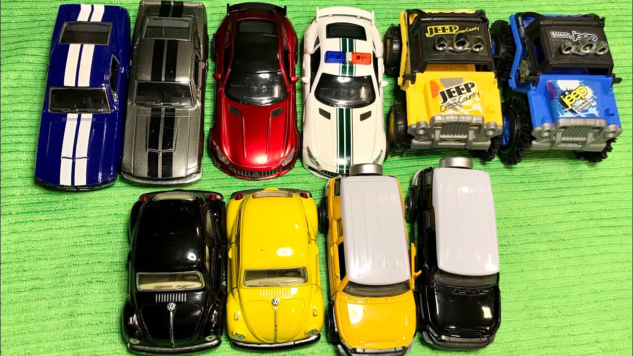 Various Toy Cars with the Same Design but in Different Colors | BarisToysTV