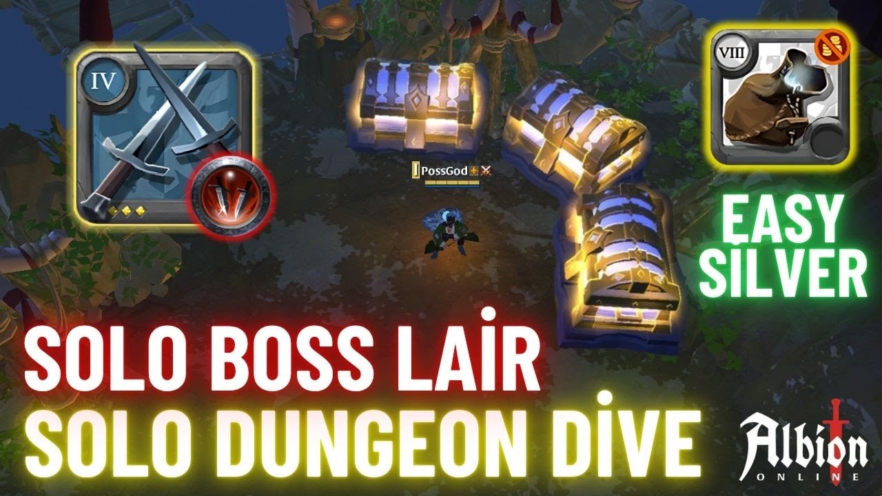 How to get Silver in Open World 4.1 with Dagger Pair | Albion Online