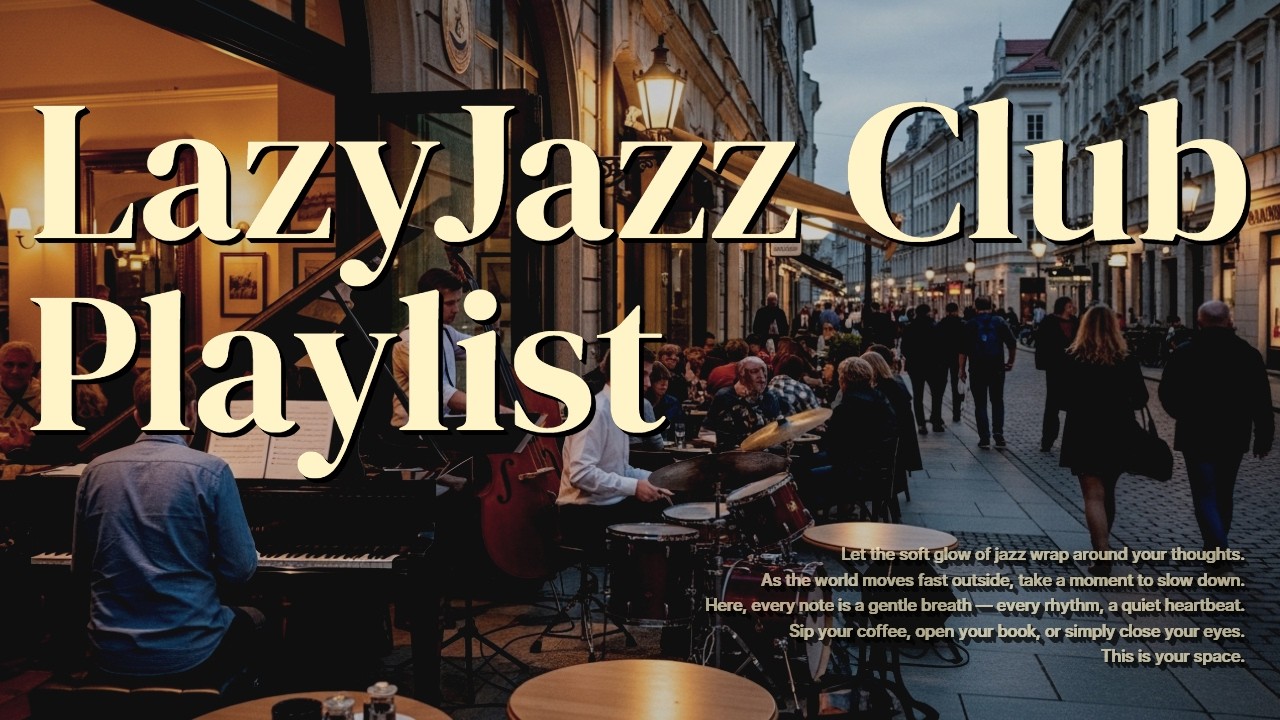 ▶Playlist | Smooth Lo-Fi Jazz Piano – Peaceful Relaxation & Deep Focus Music