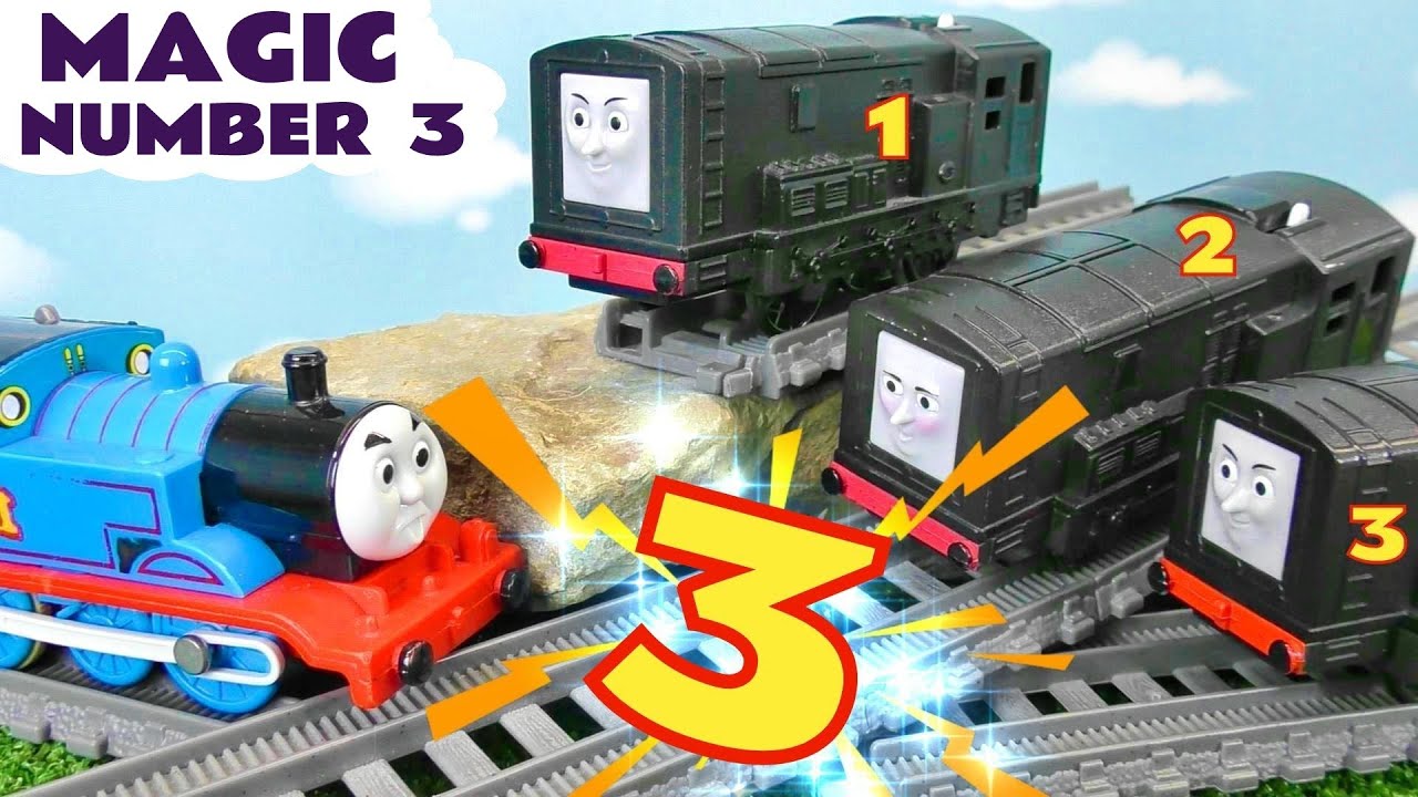Can the Thomas Trains stop the 3 Magic Number Diesels