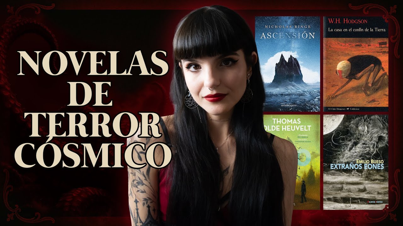 Si lees estas NOVELAS de TERROR CÓSMICO no volverás a dormir igual 📖👽 | moonlight books