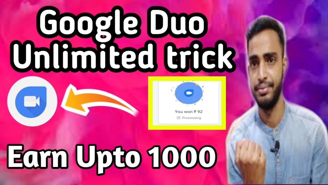 Google Duo old device refer and earn unlimited loot trick!! Google duo earn Upto 1000 per refer!!