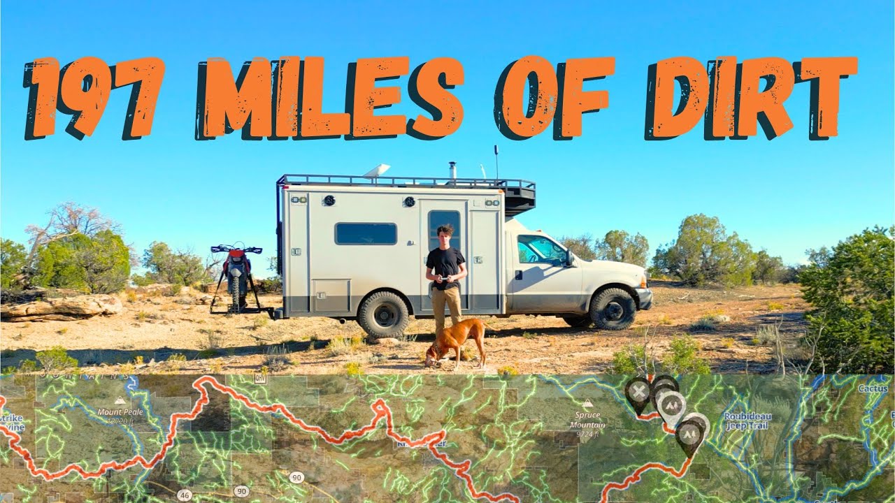 Setting an Overland Route for a FULL SIZE AMBULANCE | Colorado to Utah EP1 |