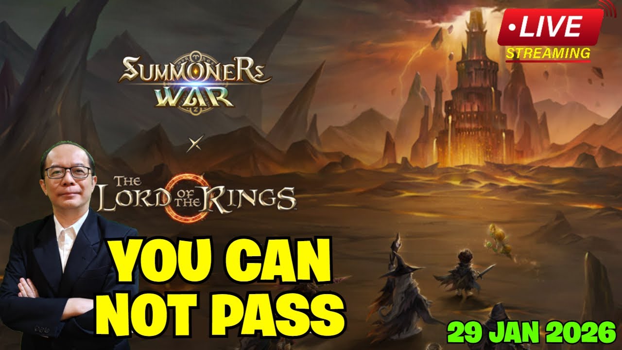 COLLAB SUMMONS TIME!!! (Summoners War X The Lord of The Rings)