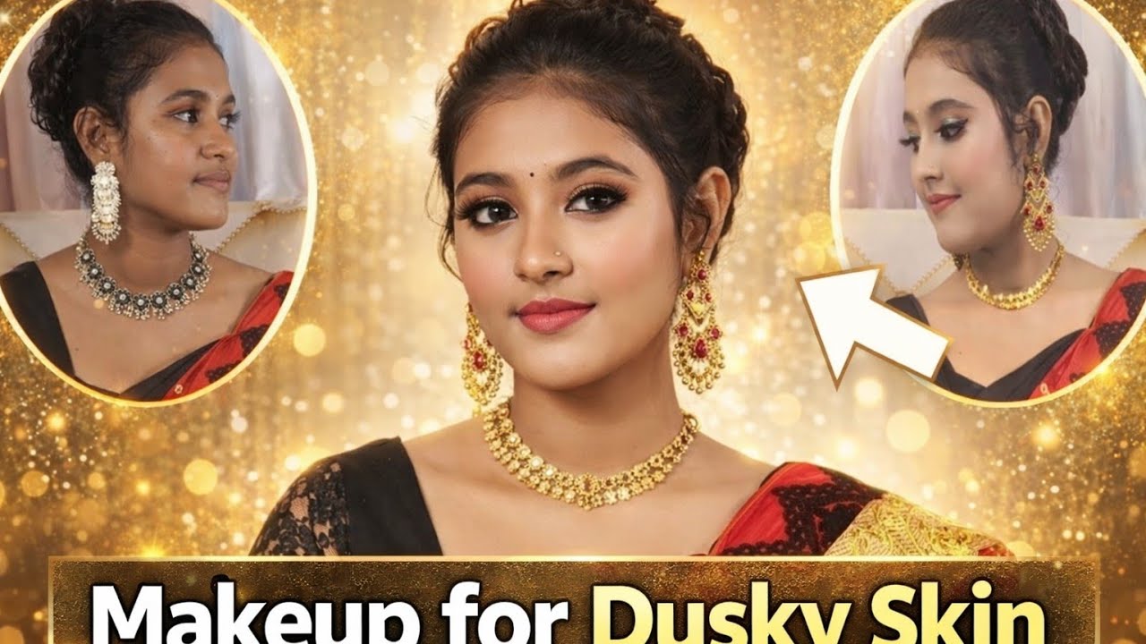 Dusky skin | Divine Glow | Dusky magic सुंदर चेहरा 💄