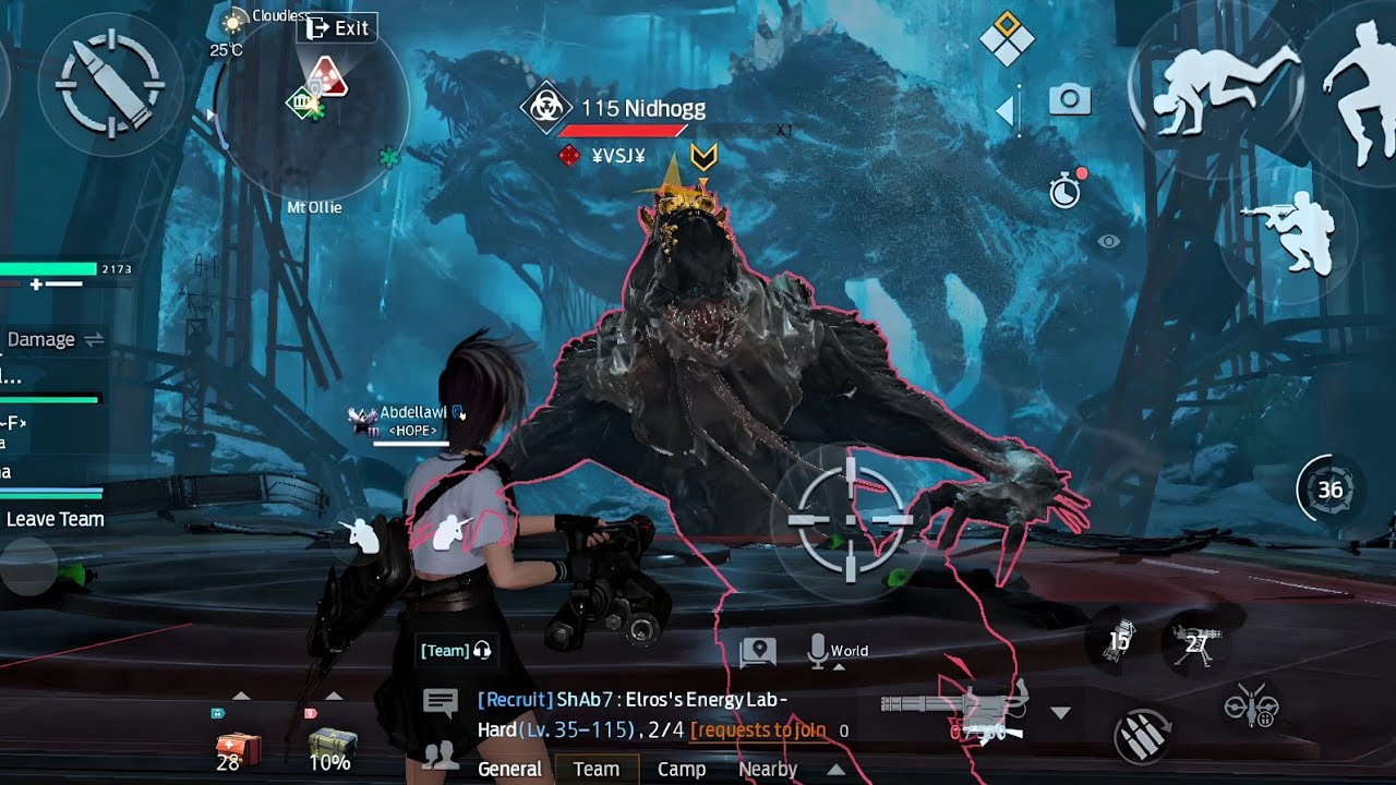 undawn new special ops elros s energy lab nidhogg boss battle