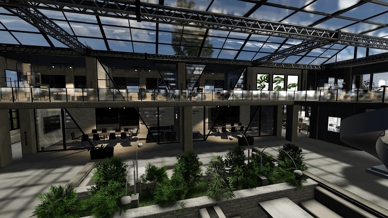 Corporate Building | Game-Ready Environment | Unity Engine