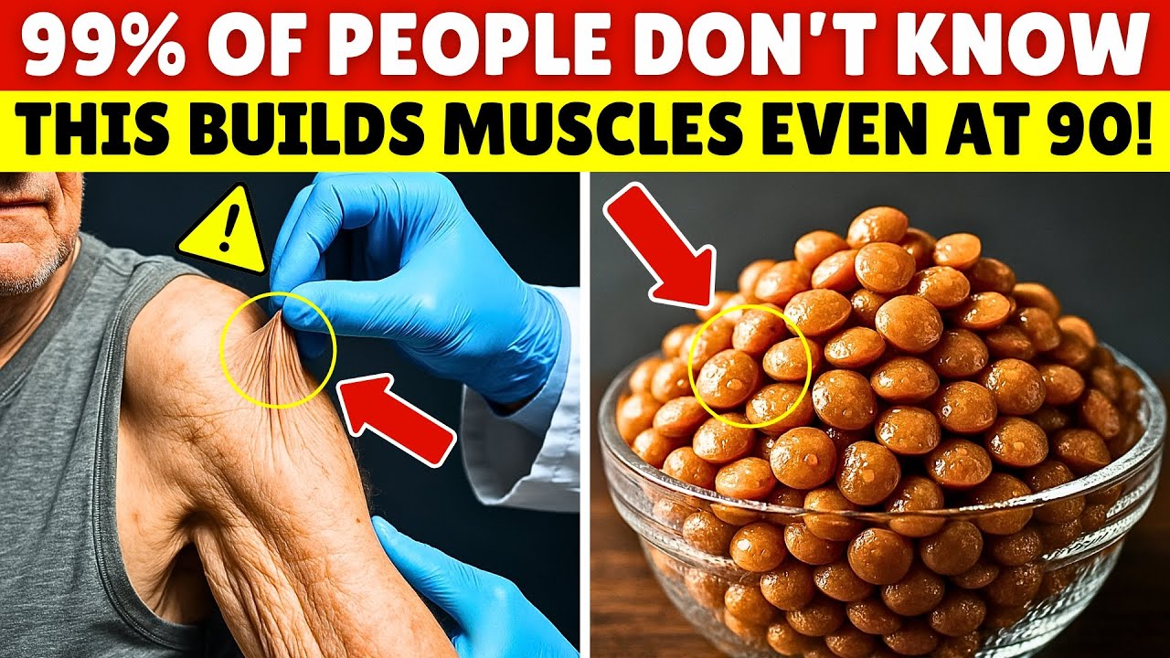 Build Muscle After 70: THIS VEGETABLE PROTEIN Works Better Than Eggs! | Senior Health Tips