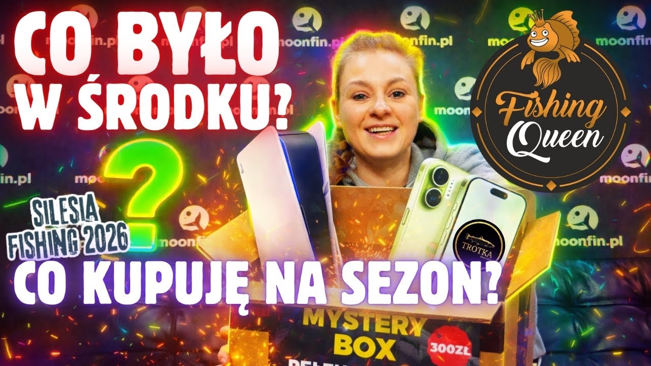 ZAKUPY NA TARGACH || WĘDKI I KOŁOWROTKI || MYSTERY BOX || MAGICZNA KULKA