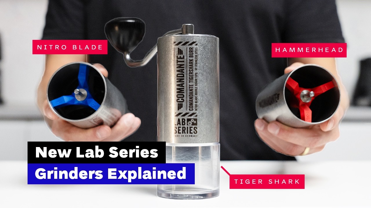 Comandante C40 Lab Series Explained: Nitro Blade vs Tigershark vs Hammerhead Burrs