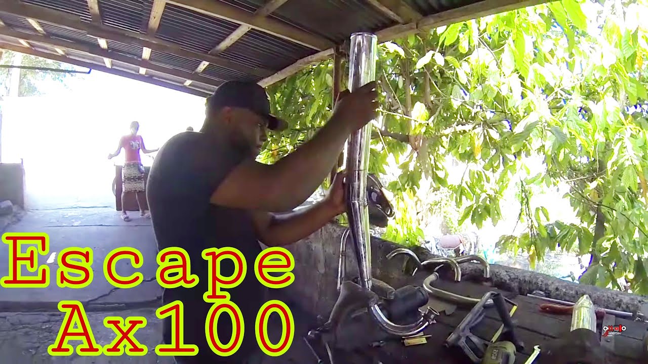 Suzuki Ax100 Como Modificar Mofle o Escape Para Ax115 (increíble sonido)😱