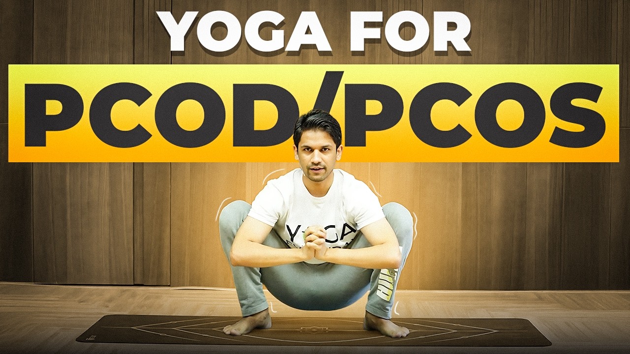 25-Minute Yoga for PCOS and PCOD | Exercise to Balance Hormones | Saurabh Bothra Yoga
