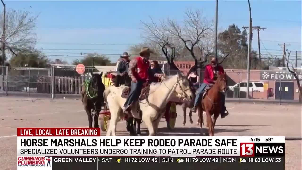 Horse marshals unsung heroes of Tucson Rodeo Parade