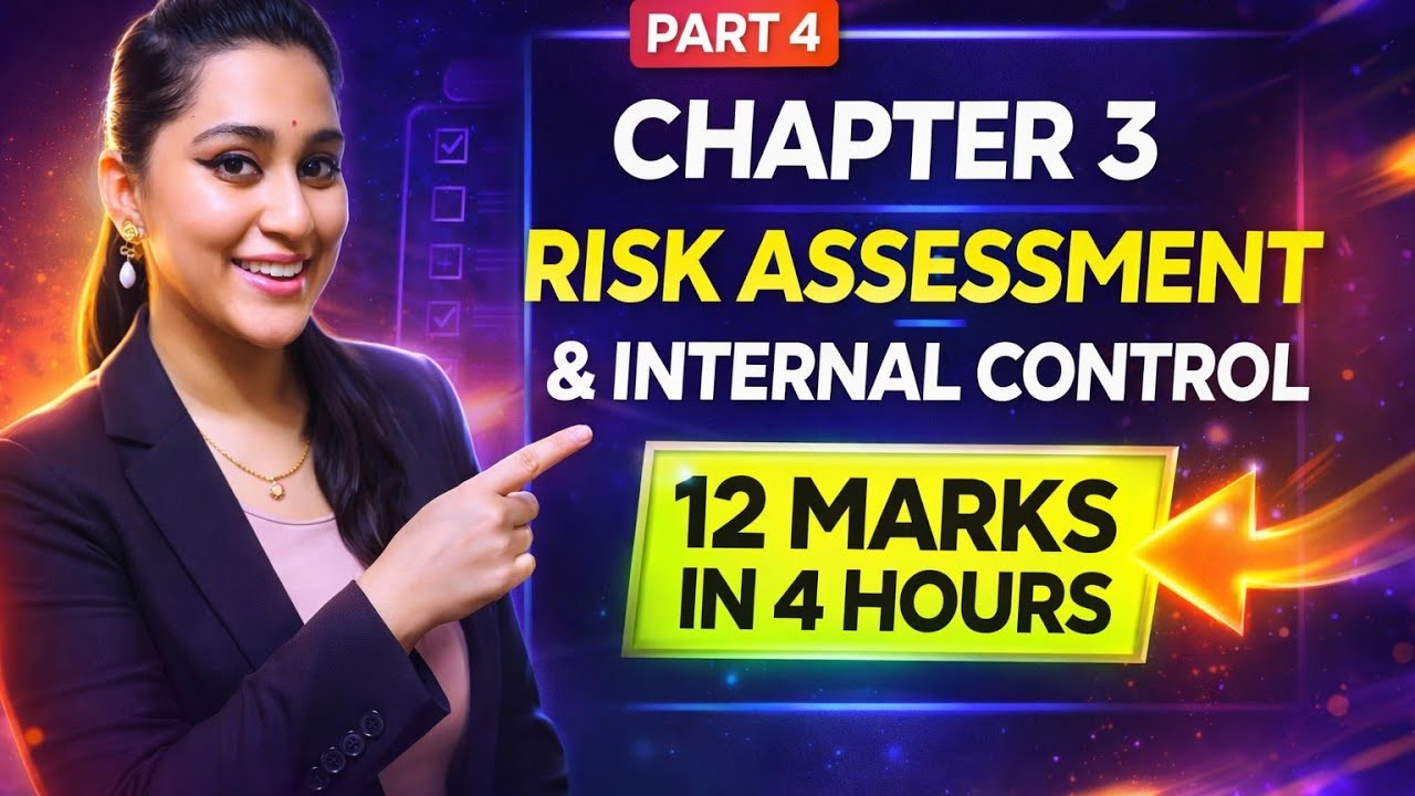 Full Revision | Important Concepts | CA inter audit| Chap 3 PART 4