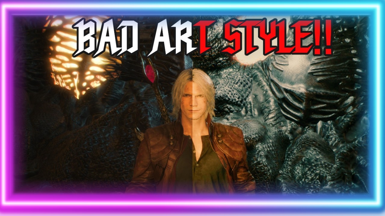 Devil May Cry 5's Art Style Is TRASH