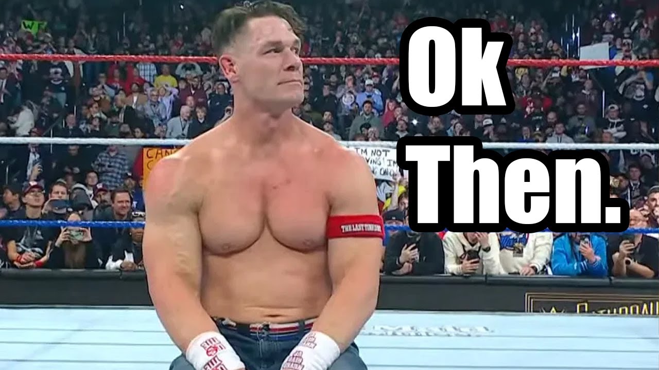 John Cena's Last Match Wrecked Me