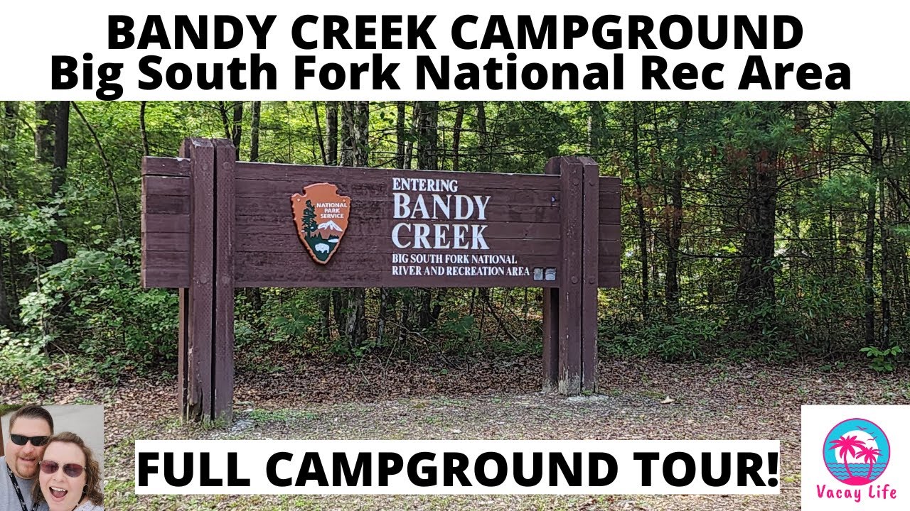 Кемпинг Bandy Creek, полный тур, Национальный лес Big South Fork, Онейда, Теннесси, Кентукки