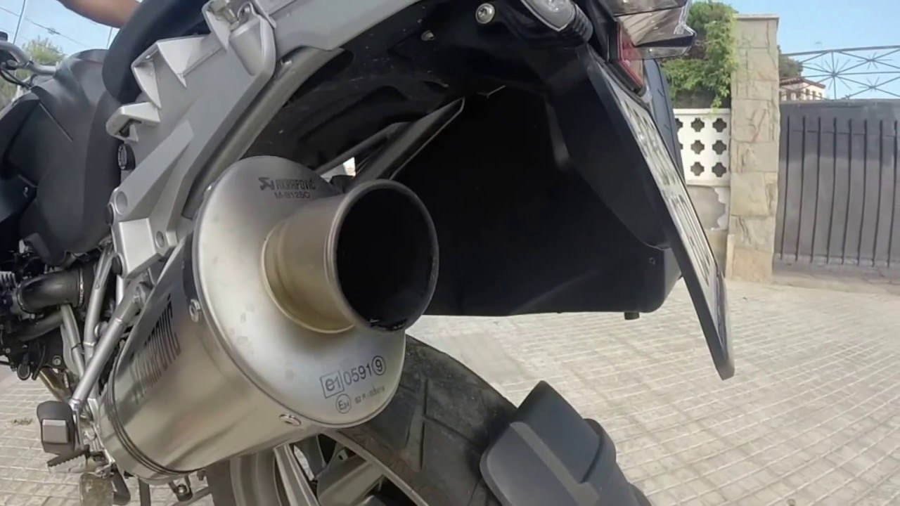 BMW R1200 GS Akrapovic exhaust