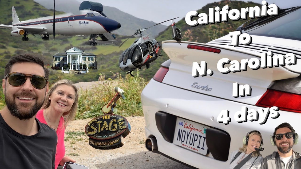 Porsche 996 Turbo Cross Country Road Trip - Malibu, CA to Raleigh, NC in Four Days