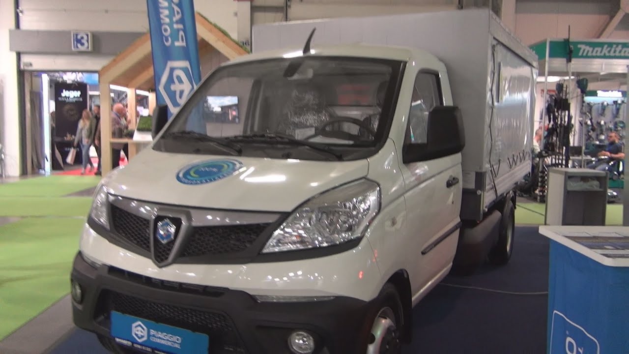 Piaggio Porter NP6 Officine Cucini Lorry Truck (2024) Exterior and Interior