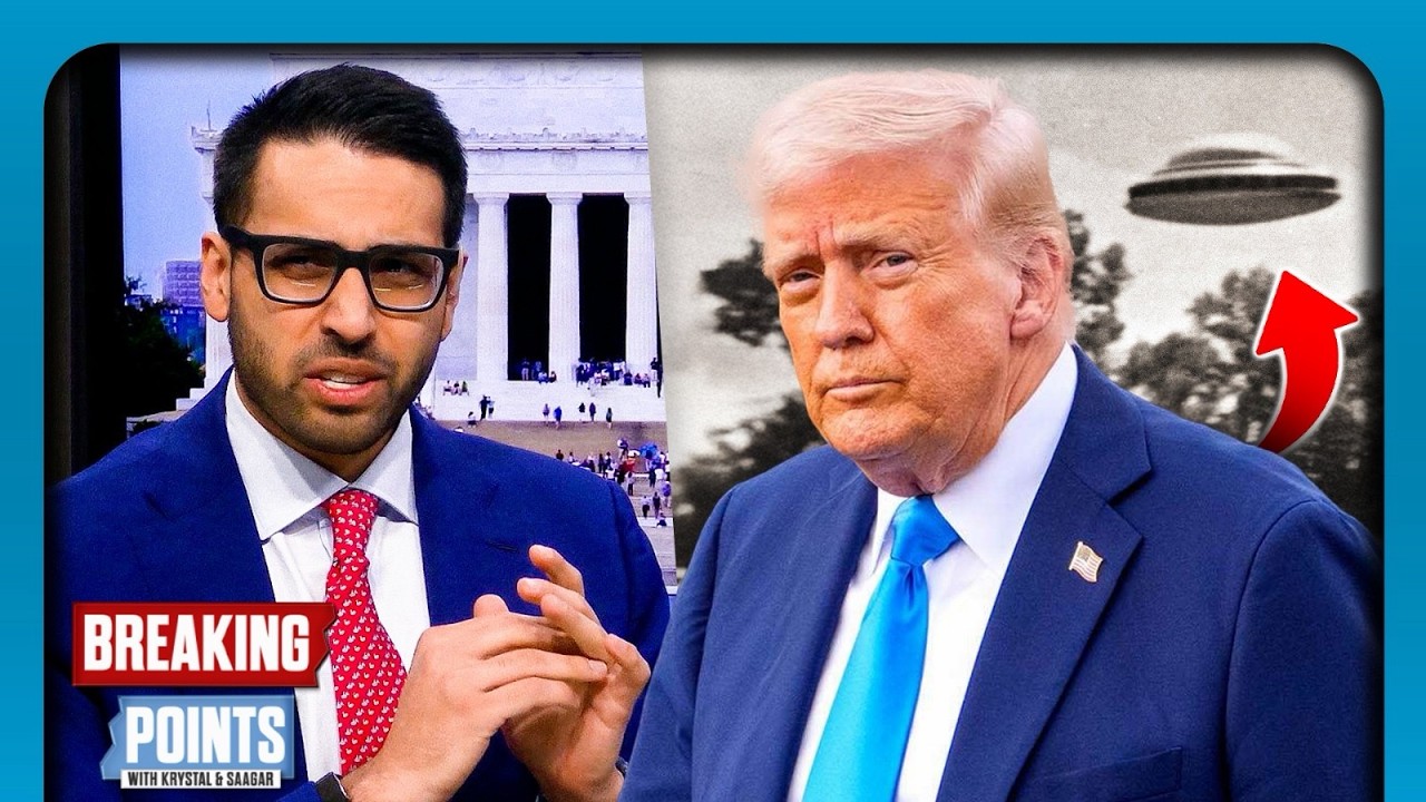 Saagar WARNS Trump UFO Files Could Be A Psyop