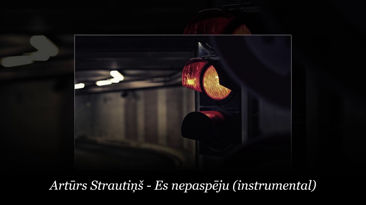 Artūrs Strautiņ&scaron; - Es nepaspēju (instrumental)
