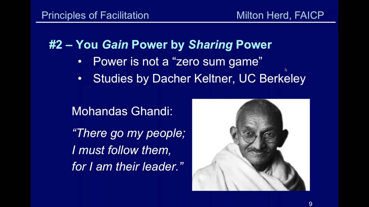 The Principles of Effective Facilitation - Herding Cats 101