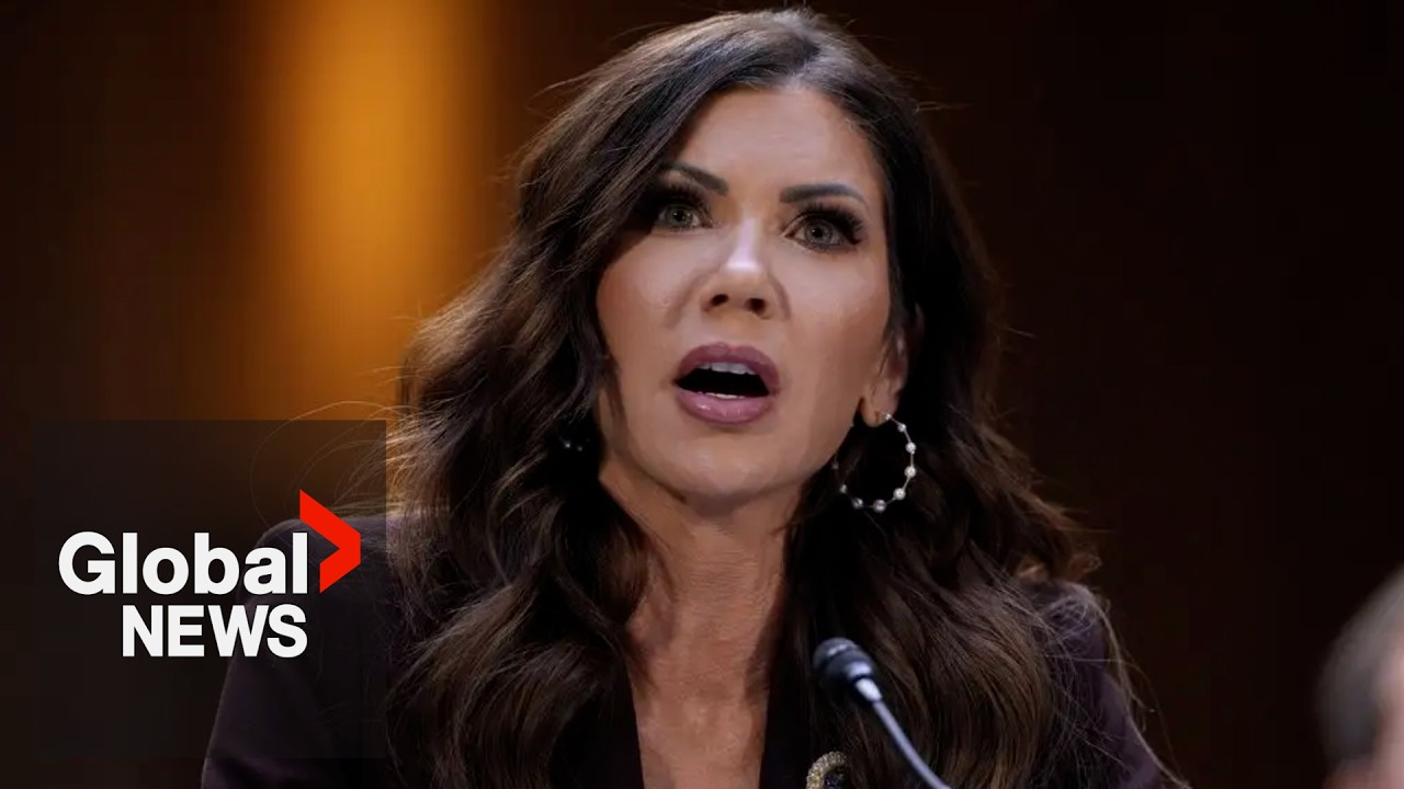 Trump replaces Kristi Noem as Homeland Security chief