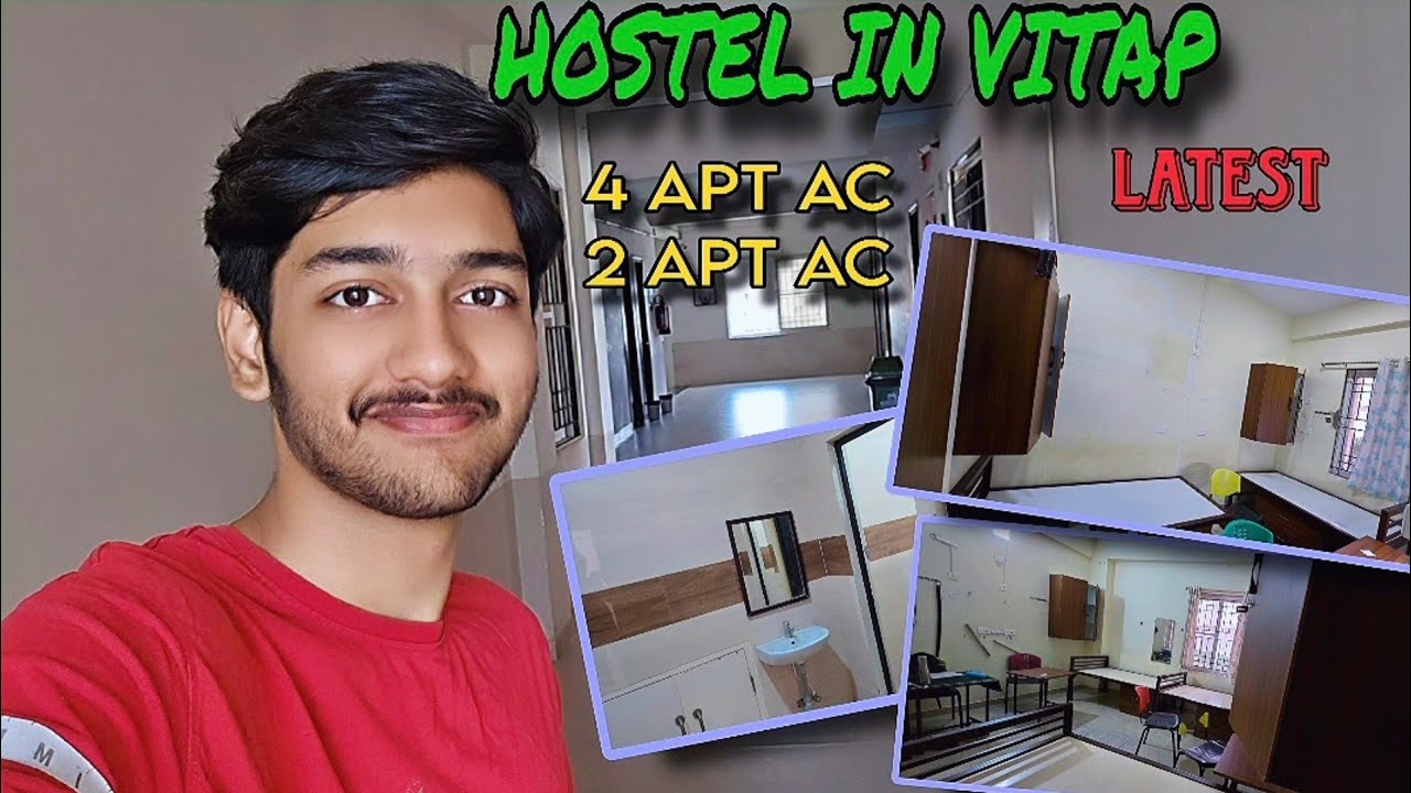 4 APT AC | 2 APT AC | HOSTELS IN VITAP | #hostel #vitap #latest #trending