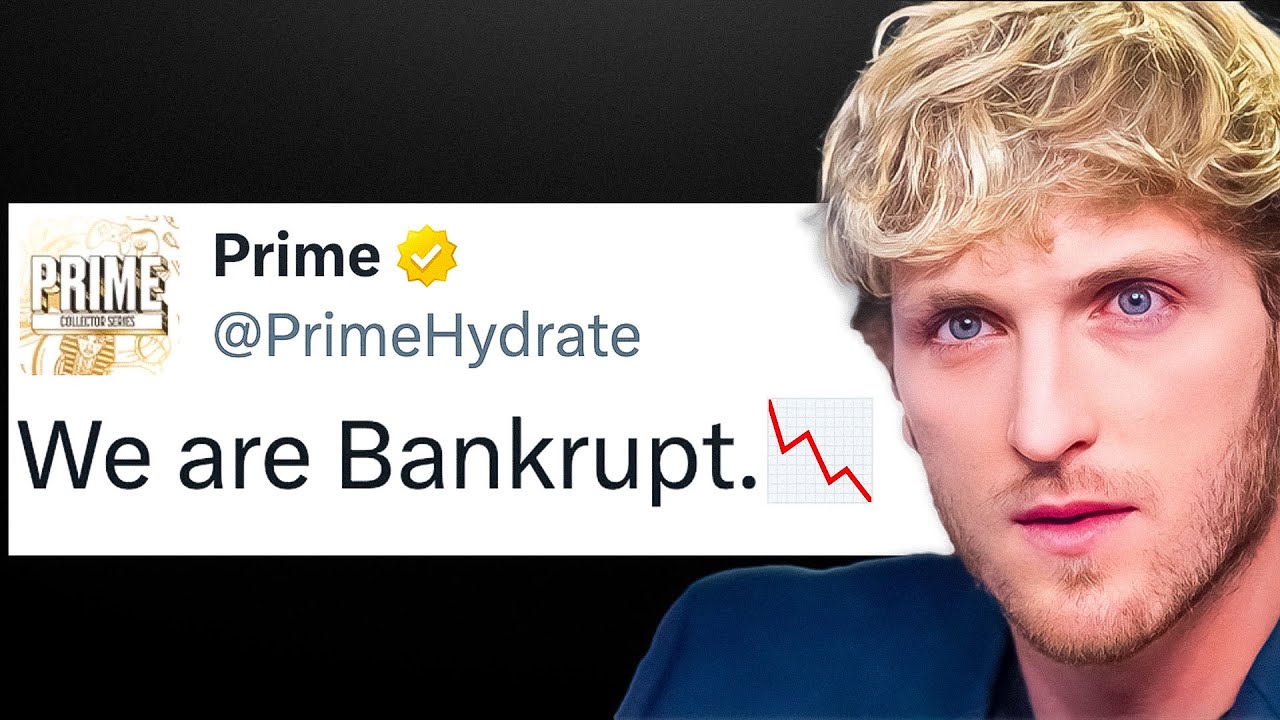 Prime Drink от Логана Пола терпит неудачу (падение продаж на 92%)
