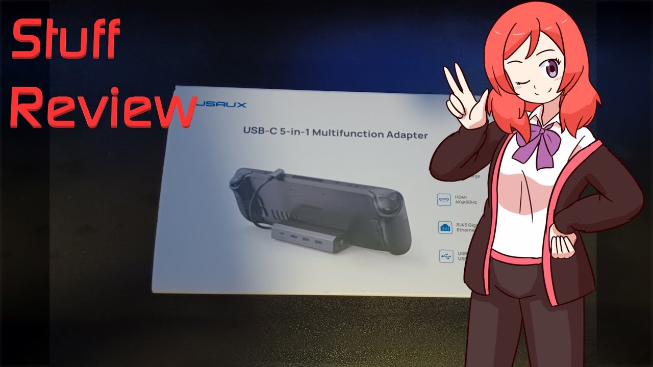 Stuff Review - JSAUX USB-C 5-in-1 Multifuntion Adapter | RedHotMaki