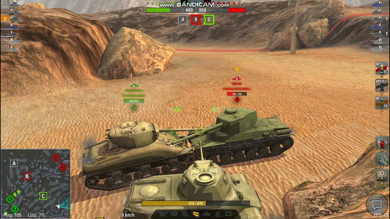 World of Tanks Blitz // MT-25 Replay
