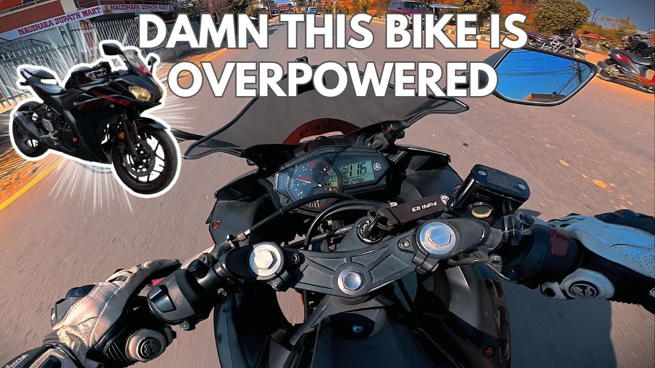 Tried Yamaha R3 for a day 🔥🥵 / 🇳🇵
