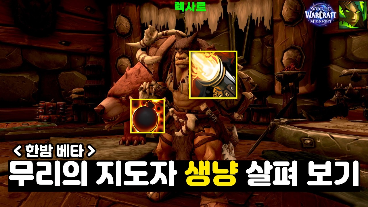 한밤 무리의 지도자 생냥 살펴보기